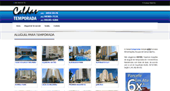 Desktop Screenshot of caldastemporada.com.br